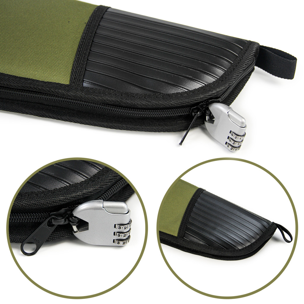 GUGULUZA Gun Bag Hunting Bag Rifle Case for Air Rifle with Scope 105/120/130cm Rifle Case Gun Case