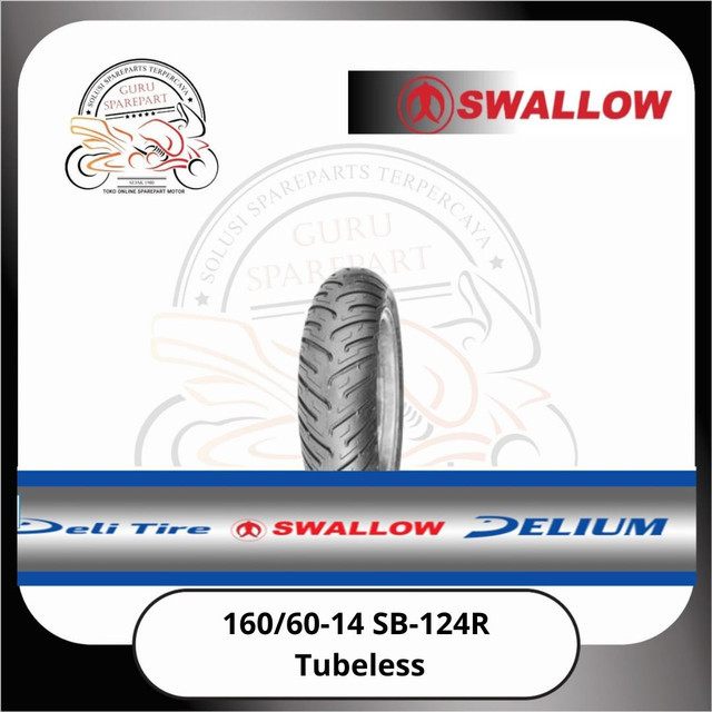 Ban Luar Swallow Tubeless 160/60-14 City Gripper SB-124R