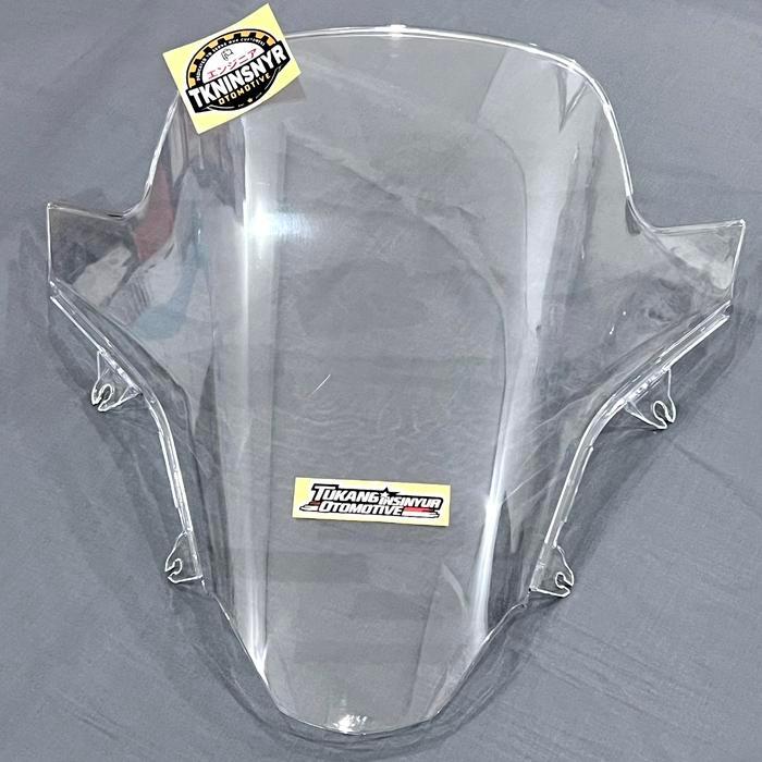 Windshield Visor Depan BM Clear Thailand PCX 160 Presisi Original