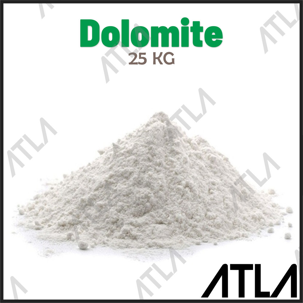 Dolomite 25 KG Pupuk Kapur Pertanian Dolomit Kiloan Alas Kandang 25KG