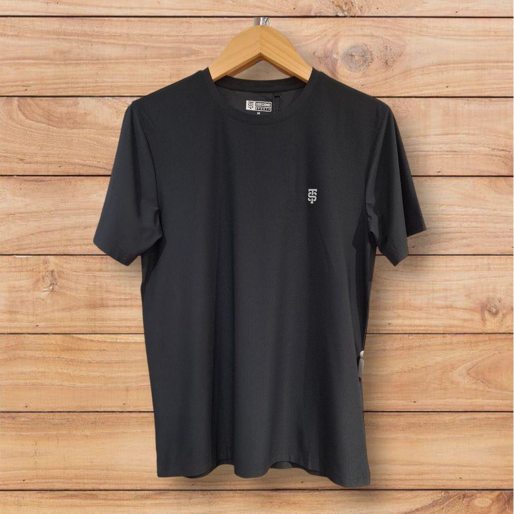 Kaos Pria 3Second Lengan Pendek Slim Fit Polyester Sporty Chopper Original