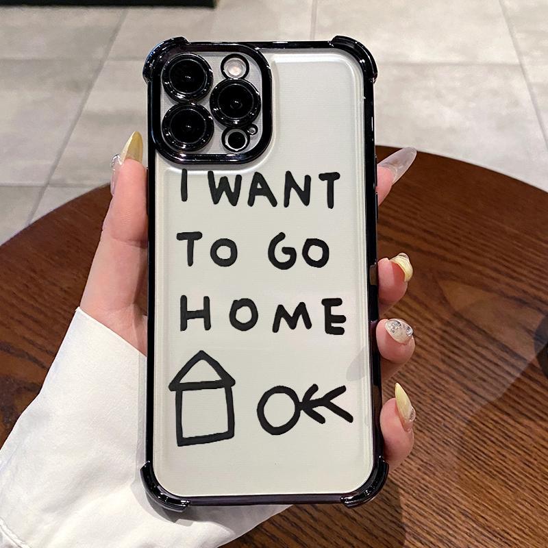 Case For Iphone 11 13 Pro Max 12 15 6 6S 6Plus Plus 7 8 SE 2020 2022 X XS XR Soft Camera Protection 