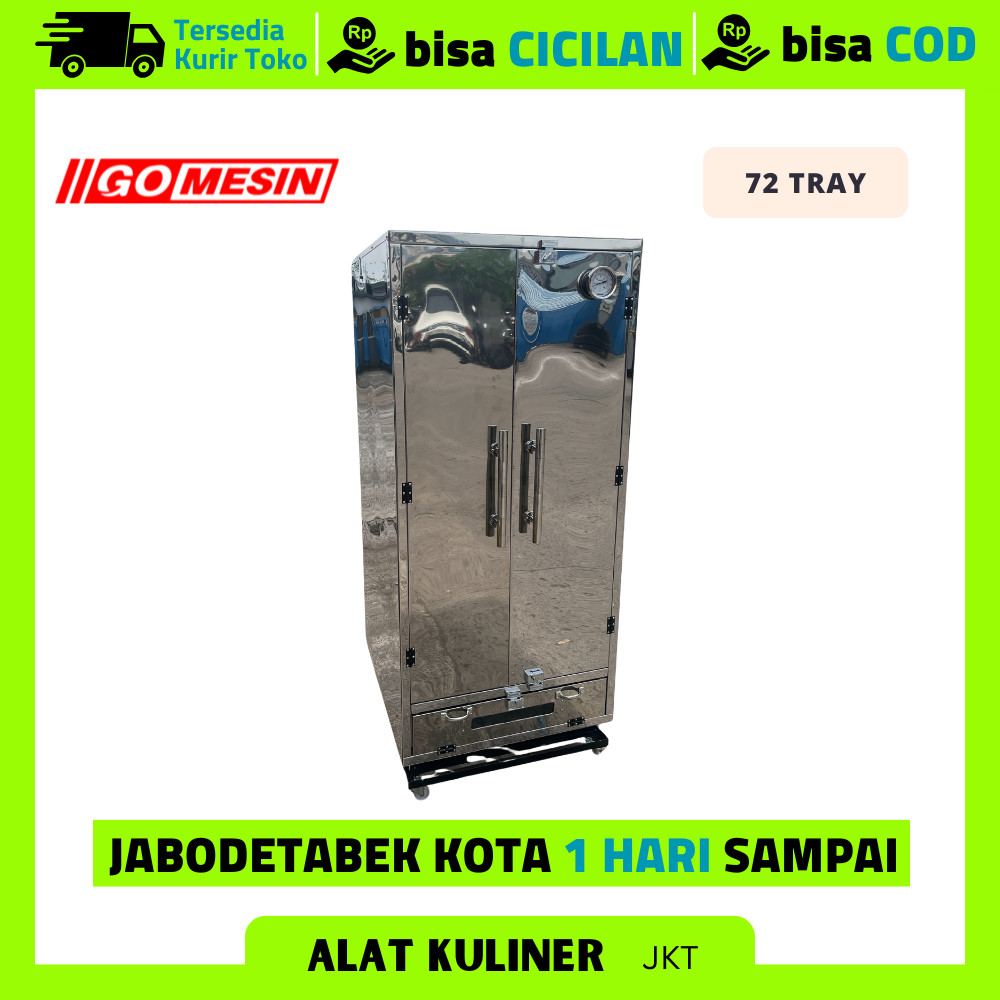 Mesin Pengering Ompreng 72 Tray - sudah termasuk peti kayu