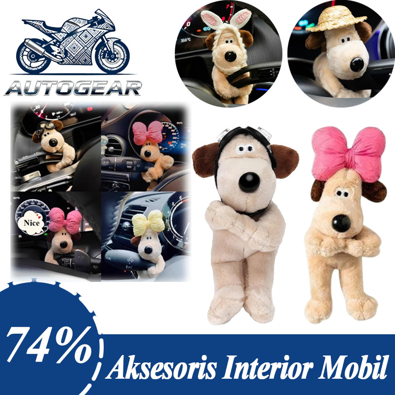 -AUTOGEAR- Aksesoris Interior Mobil,aksesoris Mobil Lucu Dan Unik,Anti Gores,Untuk Dashboard&AC Vent