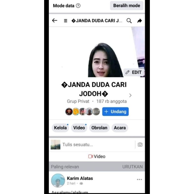 jual grup facebook termurah