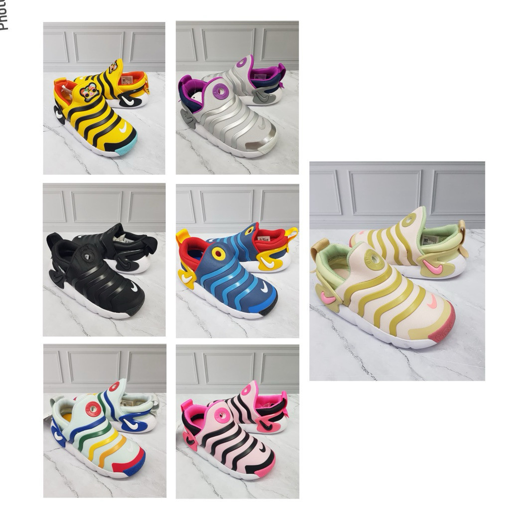 Sepatu Ni ke Kids Dynamo Made in Indonesia Grade original / Sport shoes / Sepatu Kets Anak / Kid Sho