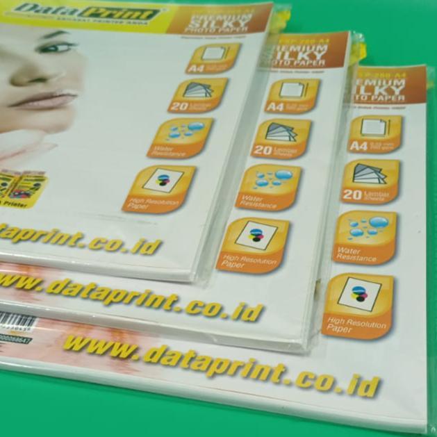 PAPER DATA PRINT PREMIUM SILKY / KERTAS FOTO DATA PRINT SILKY