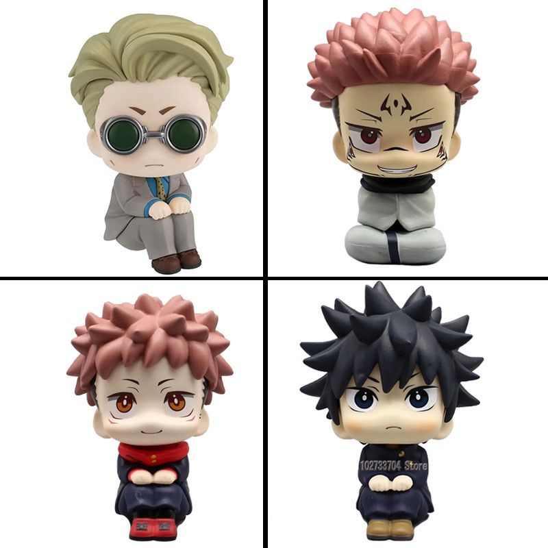 Anime Nanami Kento Ryomen Sukuna Satoru Gojo Action Figures Look Up Jujutsu Kaisen Figures PVC Model