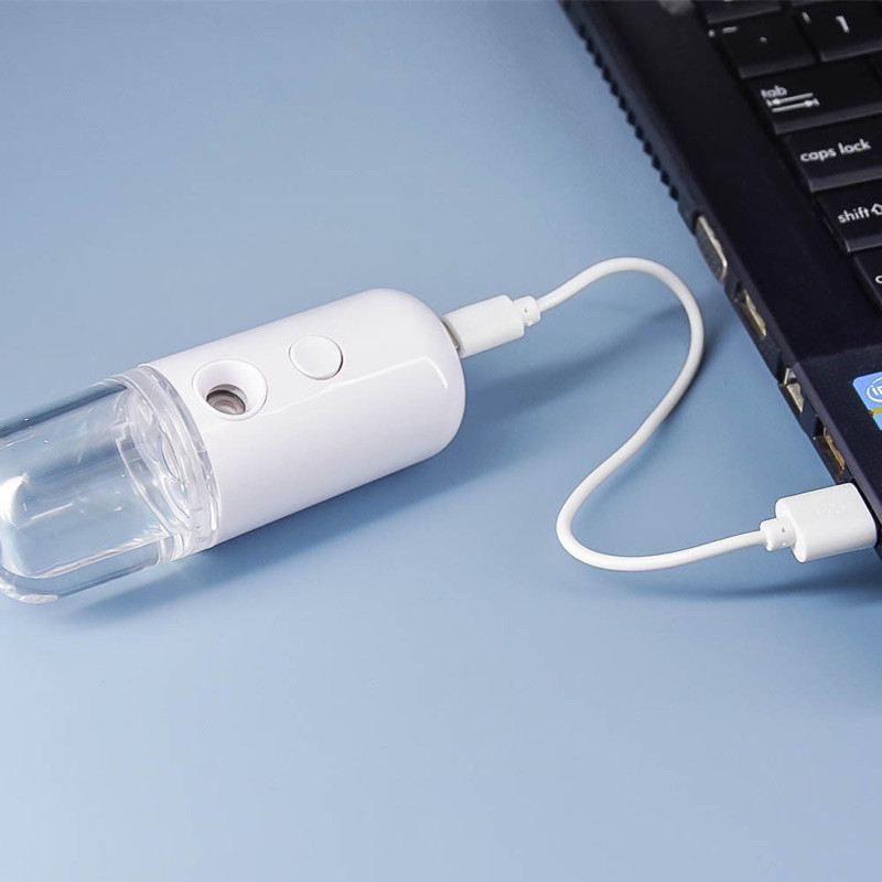 (GTT) Nano Spray Portable / Mini Nano Spray Pelembab Wajah / Spray Perawatan Wajah / Nano Spray Usb 