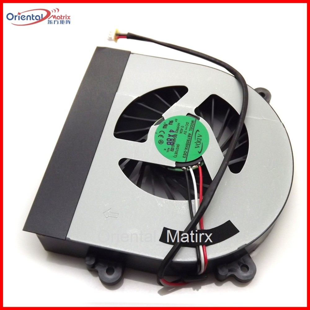 Free Shipping 6-31-W370S-101 6-23-AW15E-011 AB7905HX-DE3 5V 0.40A Computer CPU VGA Cooling Fan