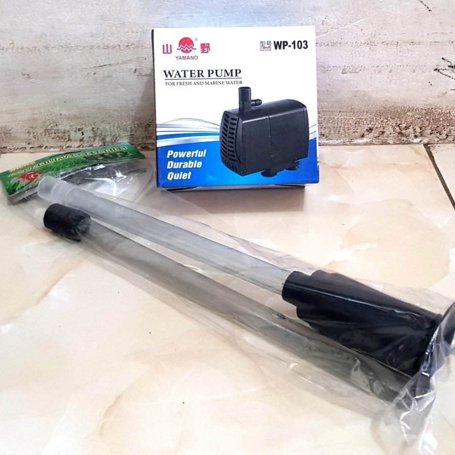 Paket Air Mancur untuk kolam atau taman. Mesin dan Nozle