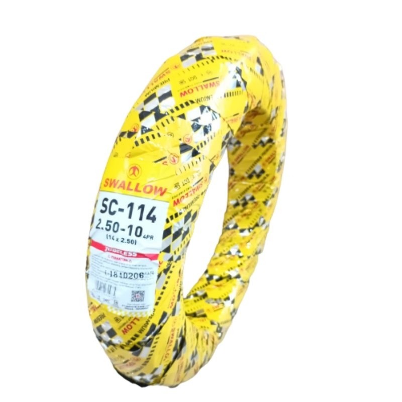 TW - Ban Luar Sepeda Listrik Tubles Selis Swallow 14 x 2.50 250 Tubeless