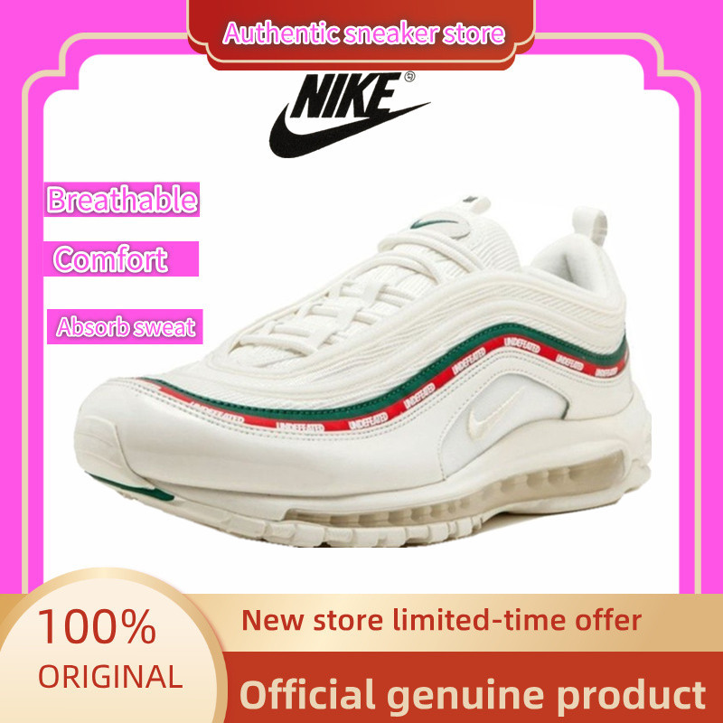 Genuine product UNDEFEATED x Nike Air Max 97 UNDFTD White Low-cut running shoes