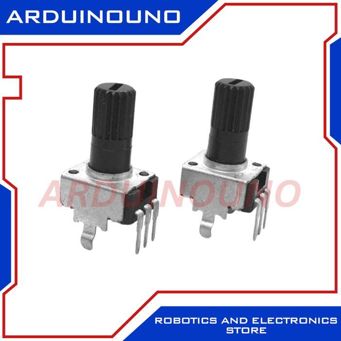 (BACA DESKRIPSI) Potensio meter 100K RV09 Potensiometer 12.5mm potentiometer RV-09