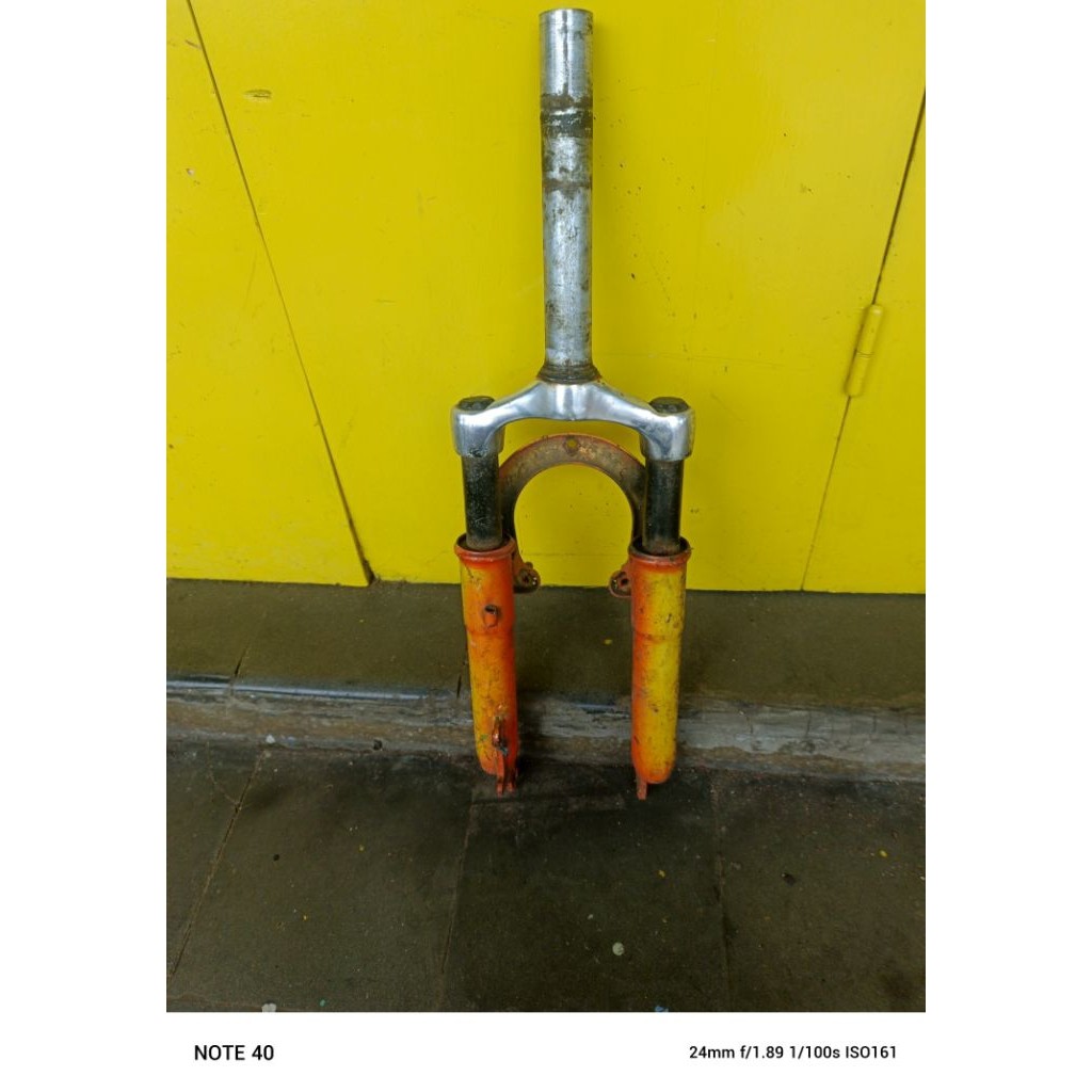 fork sepeda bmx atau mtb 20 oversize non drat antiq