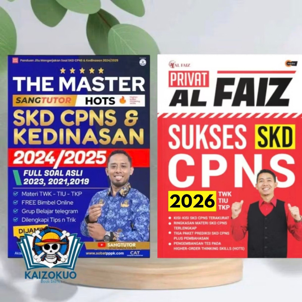 BUKU AL FAIZ CPNS 2026 DAN KEDINASAN 2026 SKD HOTS | BUKU THE MASTER SANG TUTOR CPNS DAN KEDINASAN 2