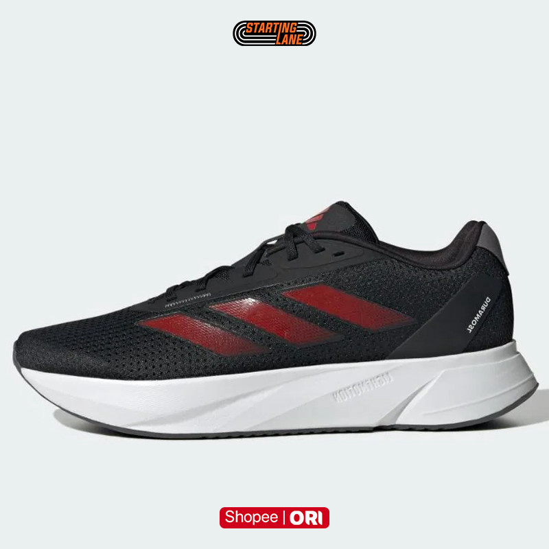 Starting Lane Sepatu Lari ADIDAS Duramo Sl Black Red Original