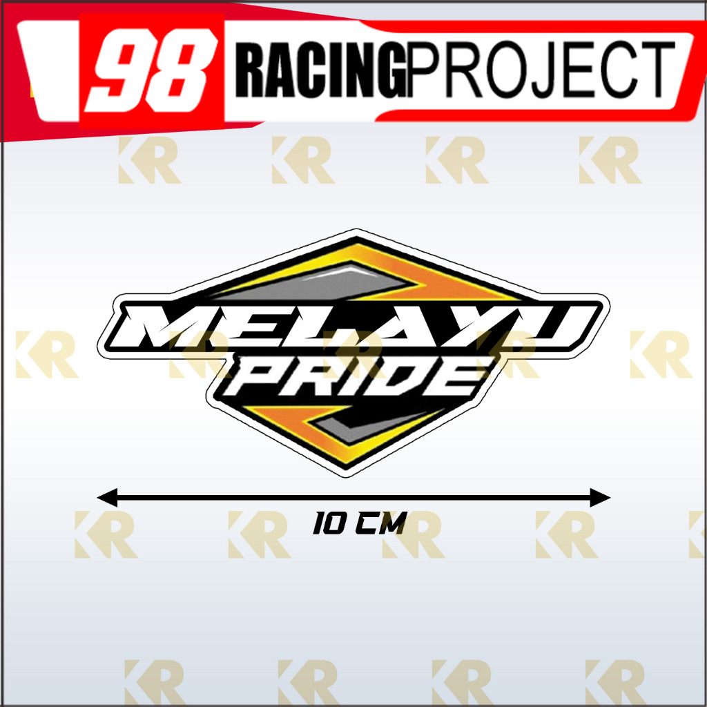 Stiker Melayu Pride Sticker Racing | Sticker Motor | Sticker Mobil