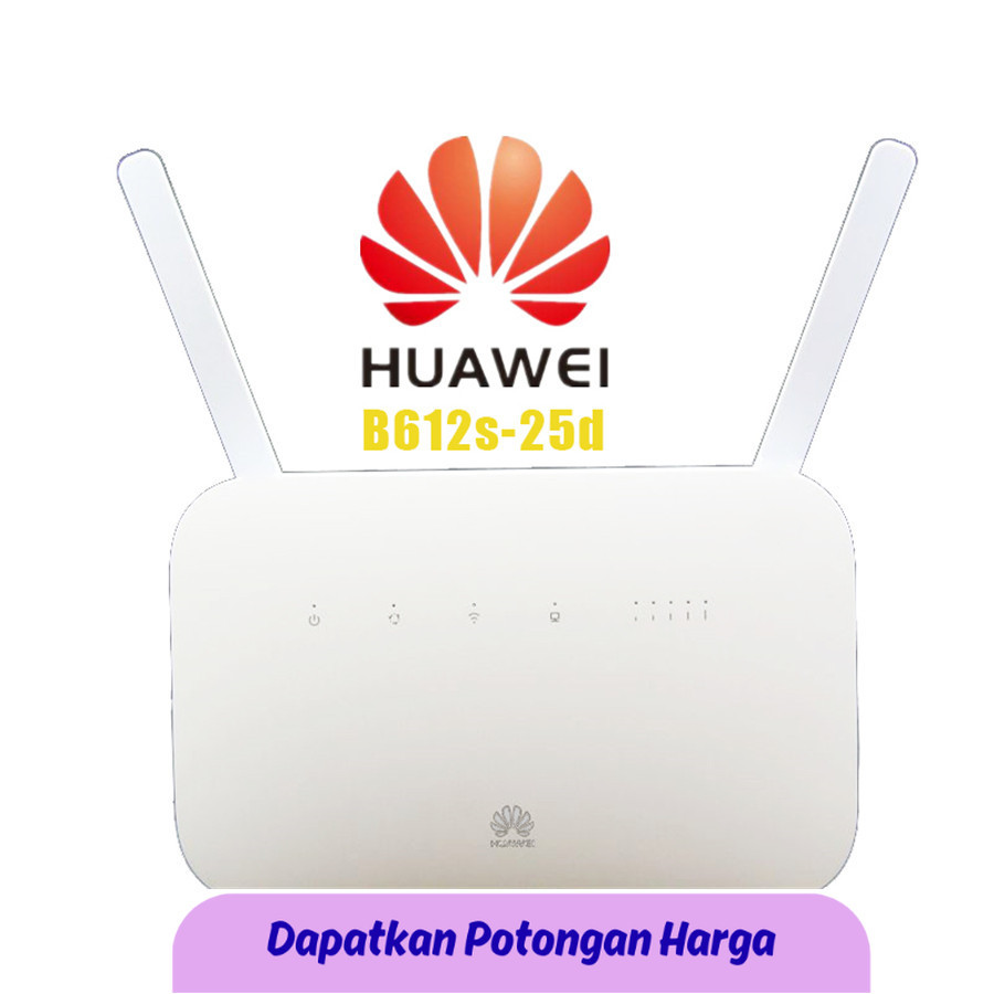 SSN Unlocked Huawei B612 B612s-25d Router 4G LTE Cat.6 300Mbs CPE Router 4G Wireless Router +2PCS An