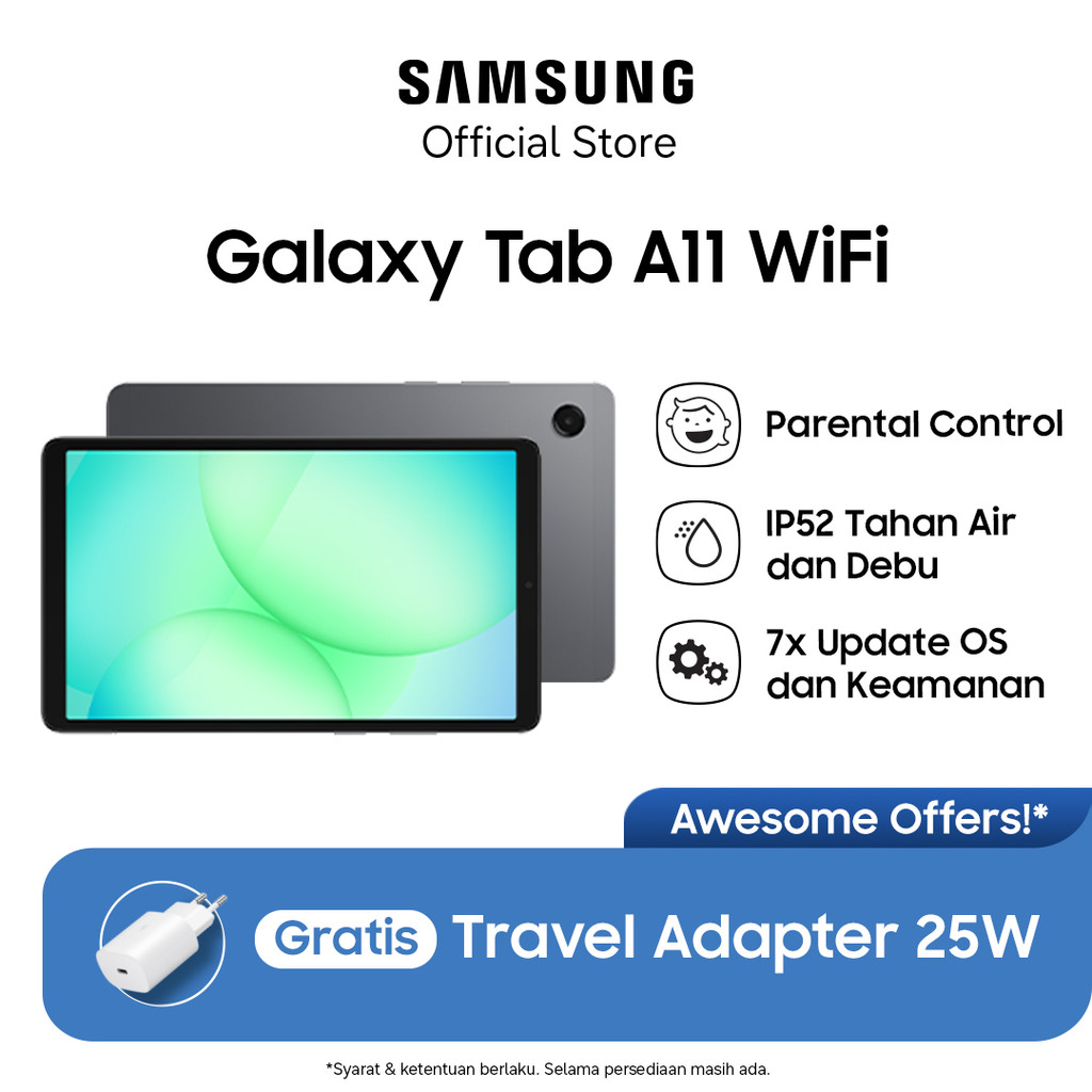 Samsung Galaxy Tab A11 WiFi 4/64GB - Gray