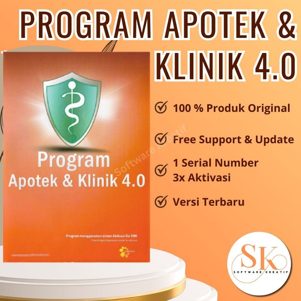 Program Kasir Apotek dan Klinik 4.0 Original Untuk Komputer dan Laptop Windows