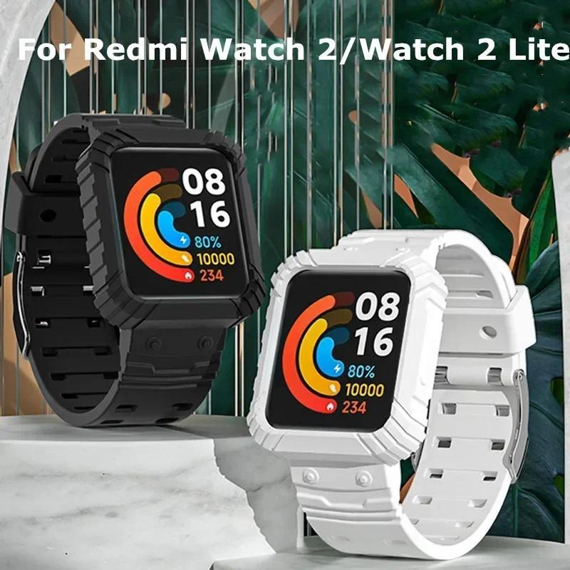 Silicone Strap For Redmi watch 1 2/Xiaomi MIwatch lite 1 2 /Xiaomi Redmi Watch 2 lite/Redmi Horloge 
