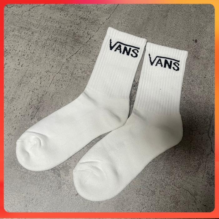 PROMO Kaos Kaki Vans Original - Vans Sock Original - Putih Berkualitas