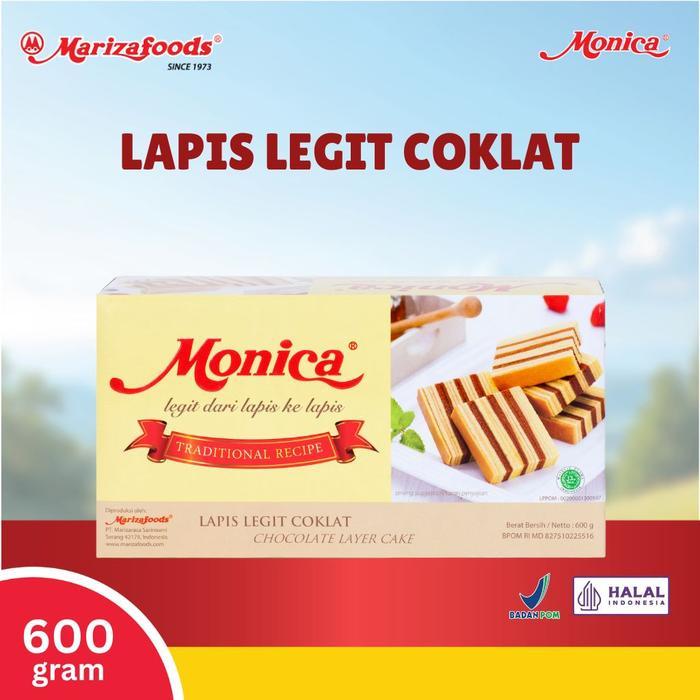 Monica Kue Lapis Legit Chocolate 600g
