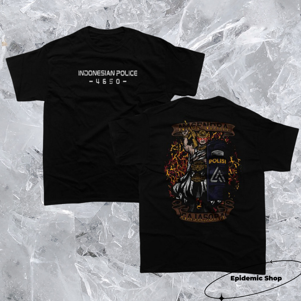 COD Trends fashion N46ENDRA GAJA50RA V.1 T-Shirt T-shirt 2023 T-shirt hitam pria