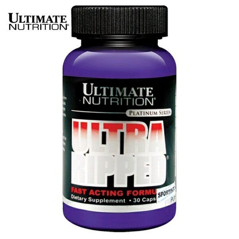 ULTRA RIPPED_Ultimate Nutrition UN Ultra Ripped 90 Capsule- Pembakar Lemak Terbaik