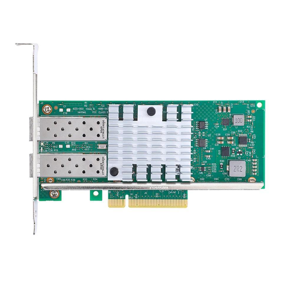 Intel X520-DA2 10Gb SFP+ PCI-E Network Card NIC, with Intel 82599ES Chip, Dual SFP+ Port, PCI Expres