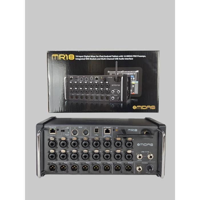 Digital Mixer Audio Midas MR12 / MR-12 // MR18 / MR-18 - China