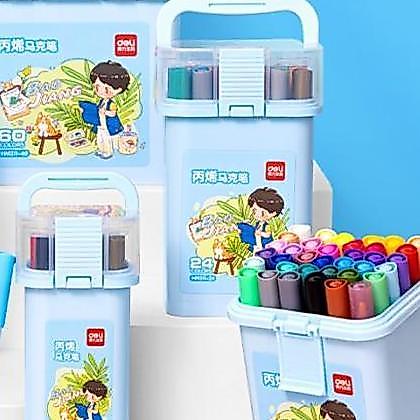 Goodseller- Deli Spidol Akrilik / Acrylic Marker 60 Colors HM311