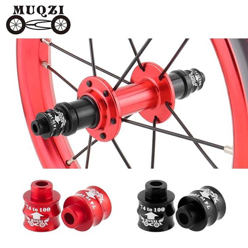 Foto Muqzi Adaptor Hub Depan 74mm to 100mm Converter Extension Sambungan Hub Sepeda Seli
