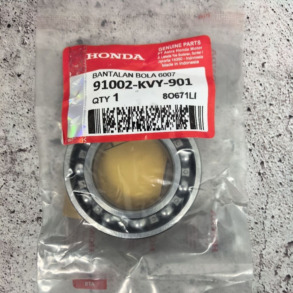 bearing 6007 lahar 6007 bearing kruk as Beat BEA 6007 HONDA