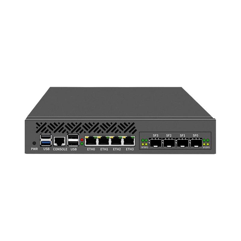 Worlivo 9.5 Inch Rack-Mounted I226 N150 Intel Gateway 4*2.5G Ddr5 Expansion 1G 10G 10Gb Sfp+ 1U Mini