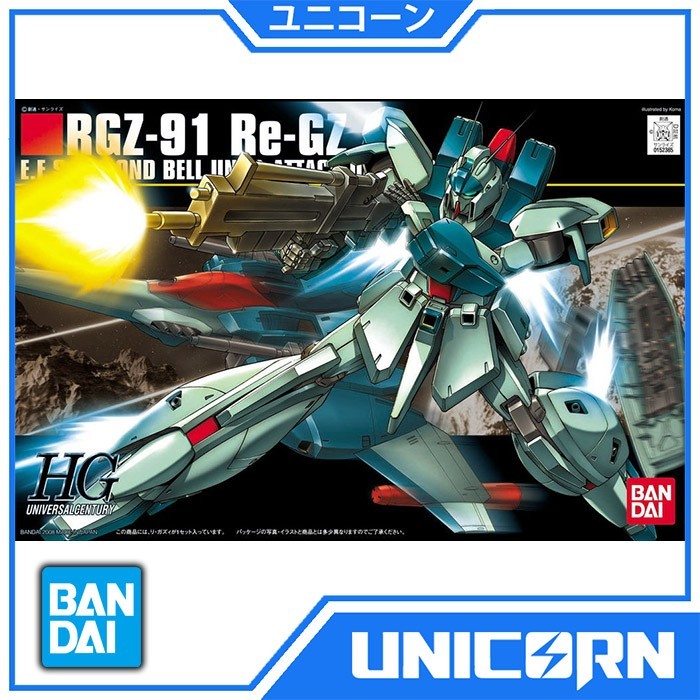 HGUC Re GZ 1/144 Gundam Bandai HG RGZ-91 Re-GZ