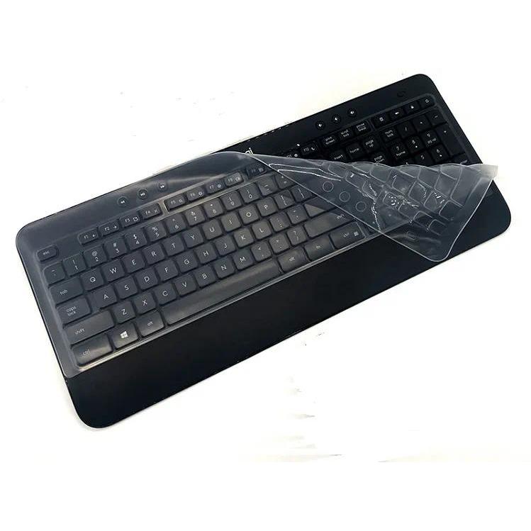 Waterproof Dustproof Clear Silicone Keyboard Cover Film For Logitech MK540 K540 MK545 K545 MK240 K24