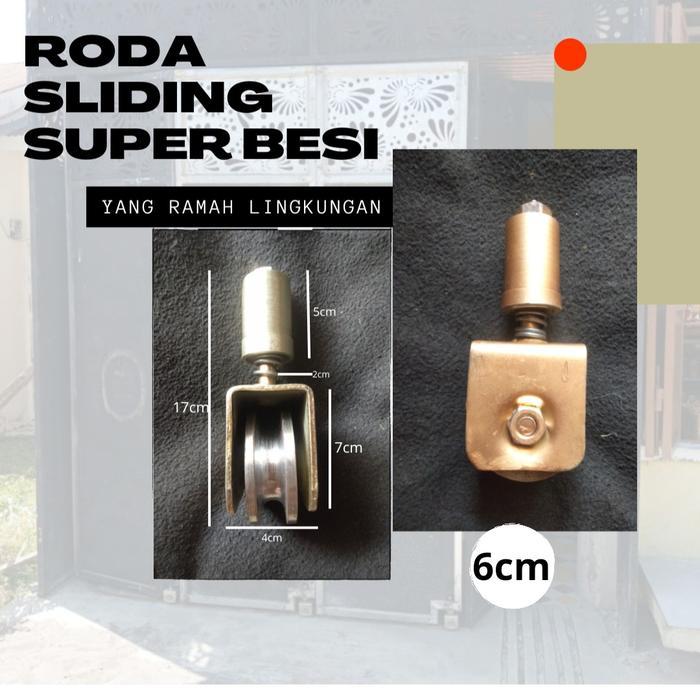 Roda sliding super besi roda sliding pintu pagar besi roda sliiding super pagar besi roda sliding be