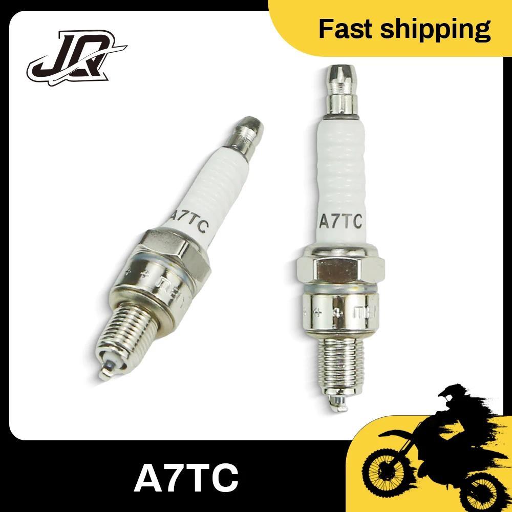Busi Pengganti A7TC Untuk Skuter Honda GY6 50cc 70cc 90cc 110cc 125cc 150cc ATV Quad Bike