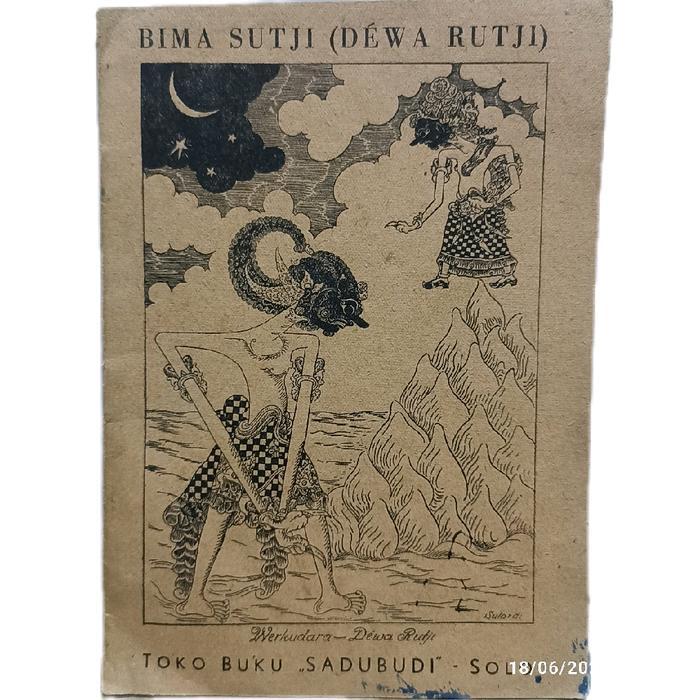 buku bima Sutji (dewa rutji) 20 hal 1953