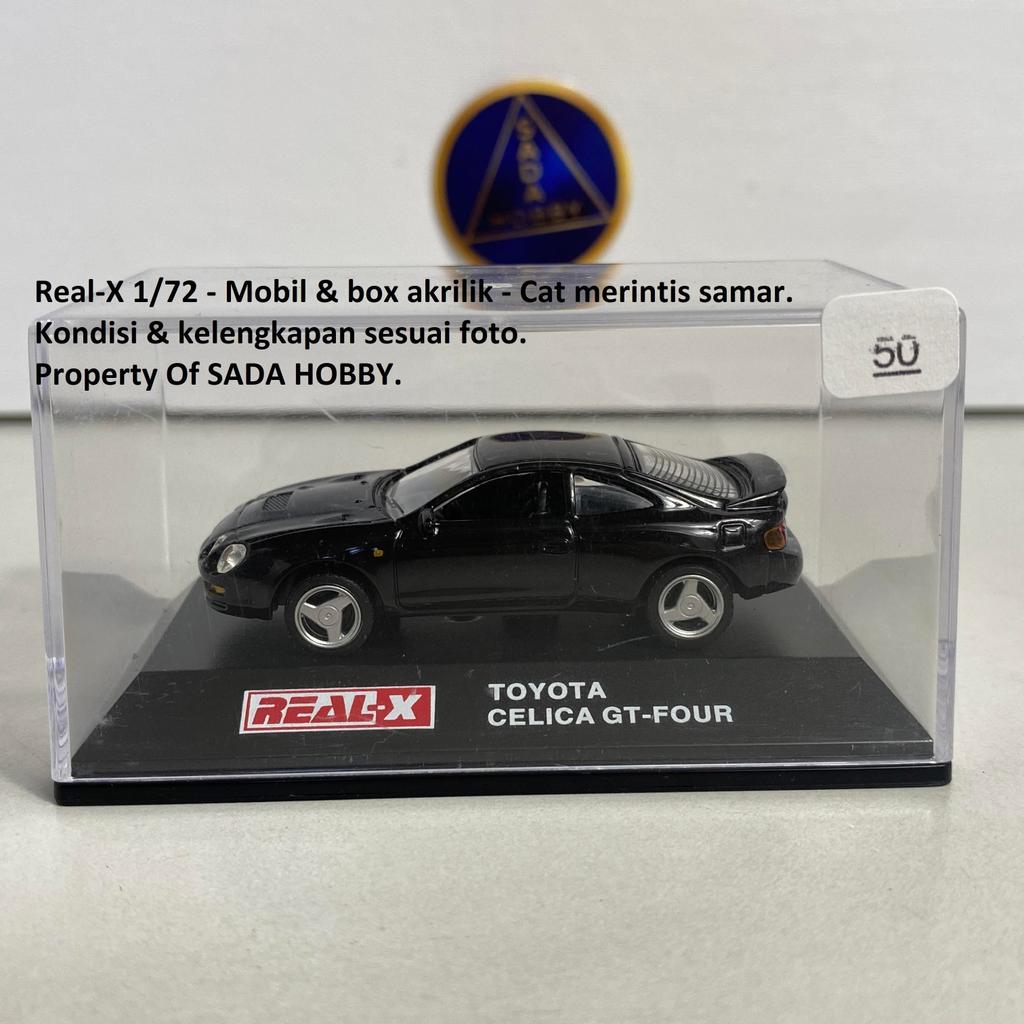 Real-X 1/72 Toyota Celica GT-FOUR Black Unit Tatakan Mika