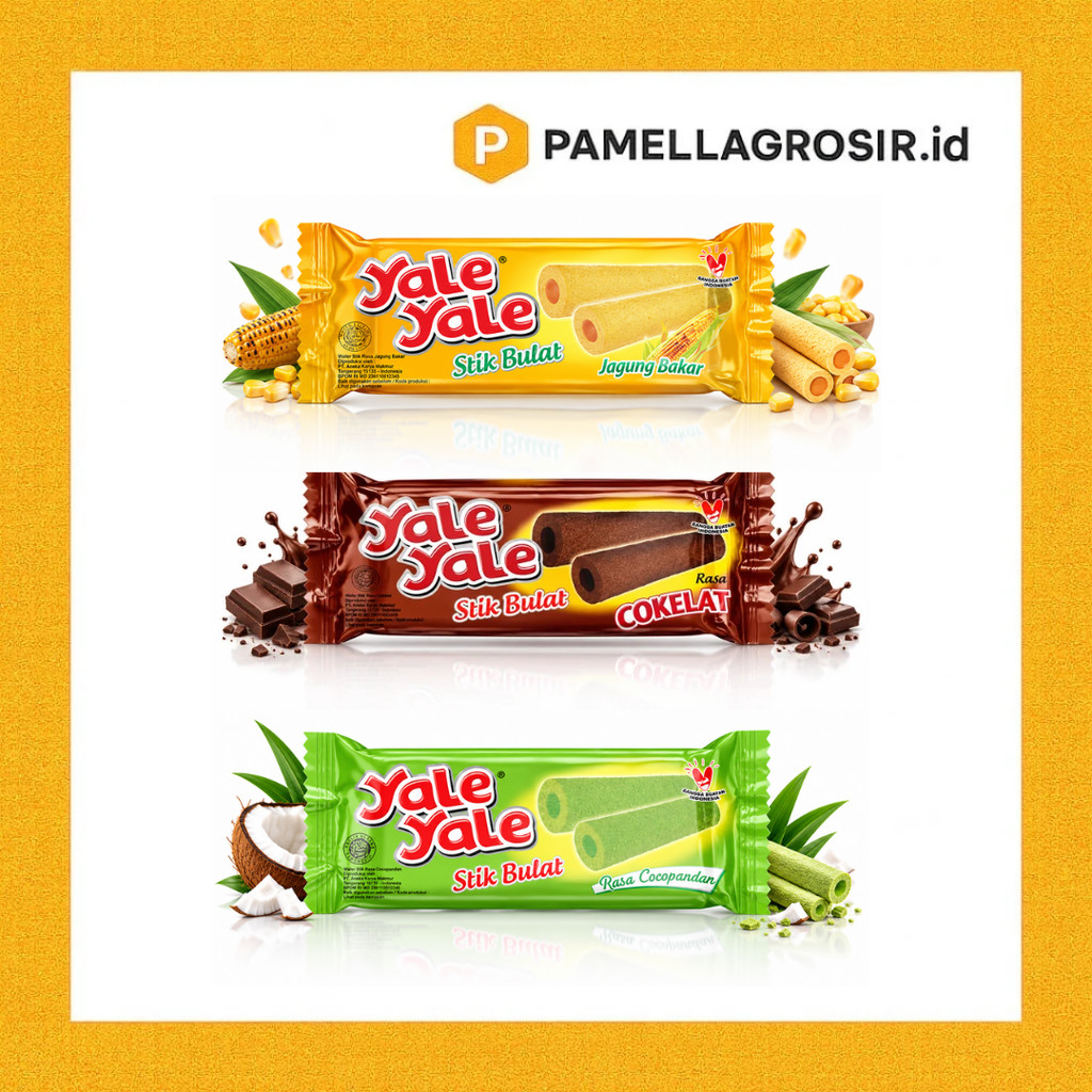 SNACK RENCENG YALE YALE STIK ISI 10 PCS X 6 GR