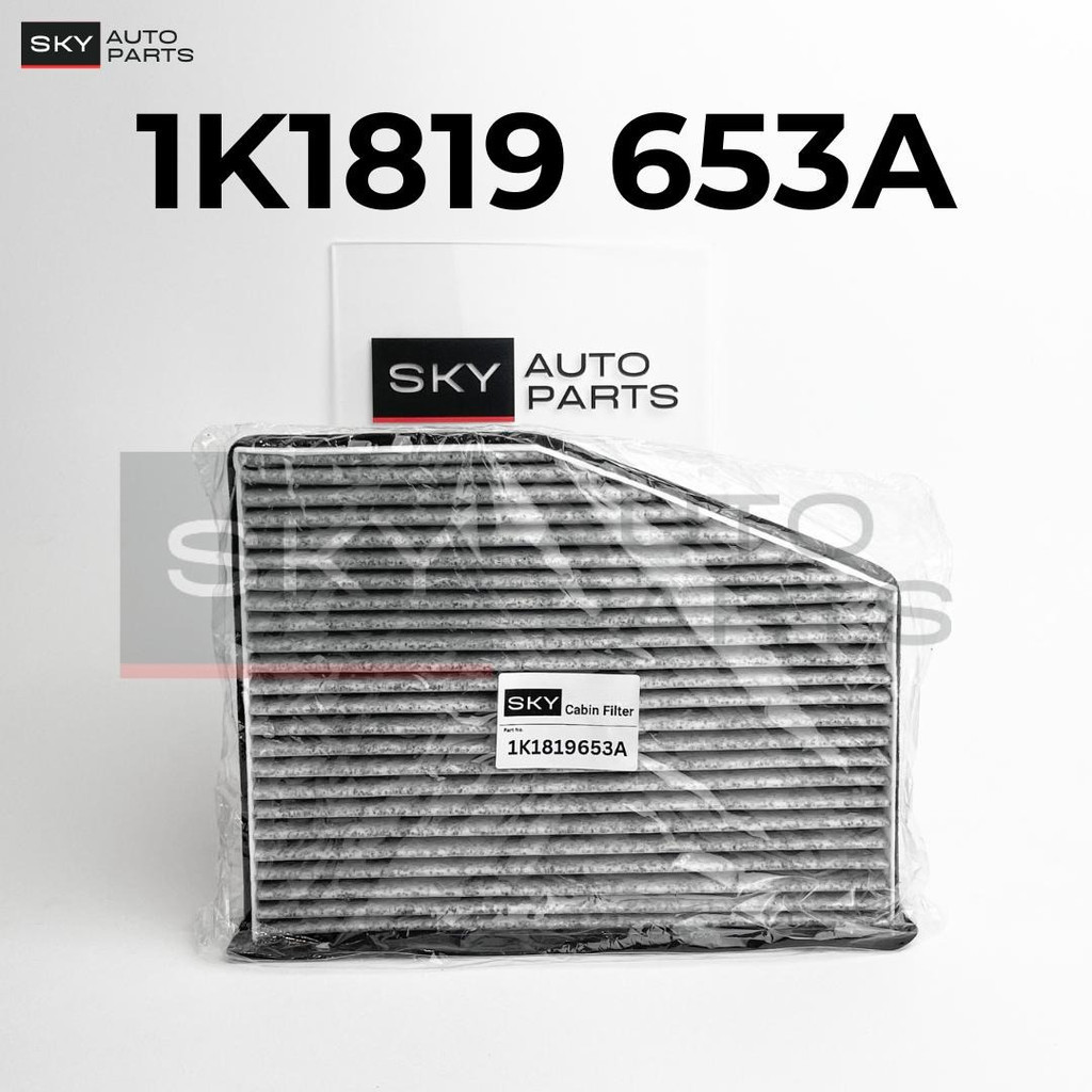 Sky Cabin Filter AC Kabin Audi A3 TT Beetle  VW Golf MK5 MK6  Tiguan Scirocco - 1K1819653A