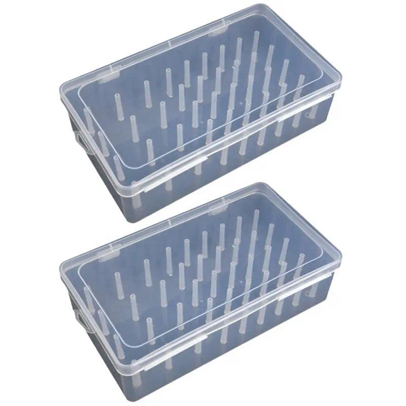 GYTB-42 Spool Sewing Box Home Sewing Organizer Multifunctional Sewing Box Plastic Sewing Storage Box