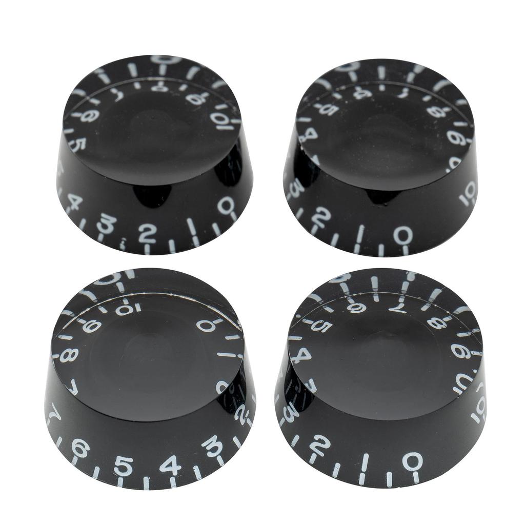 Musiclily Pro Left Handed Metric Coarse 18Spline Guitar Knobs Speed Control Knobs for Epiphone Les P