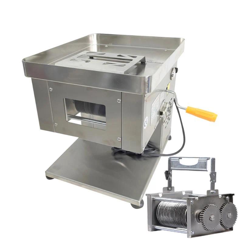 Stainless Steel Meat Slicer Commercial Electric Automatic Fresh Meat Slicer Meat Slicer Shredded Mea