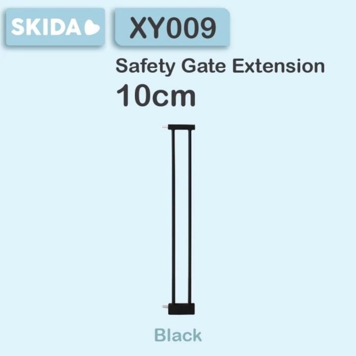 Baby Safe Safety Gate Extension 10cm Pagar Pengaman Anak Bayi - Hitam