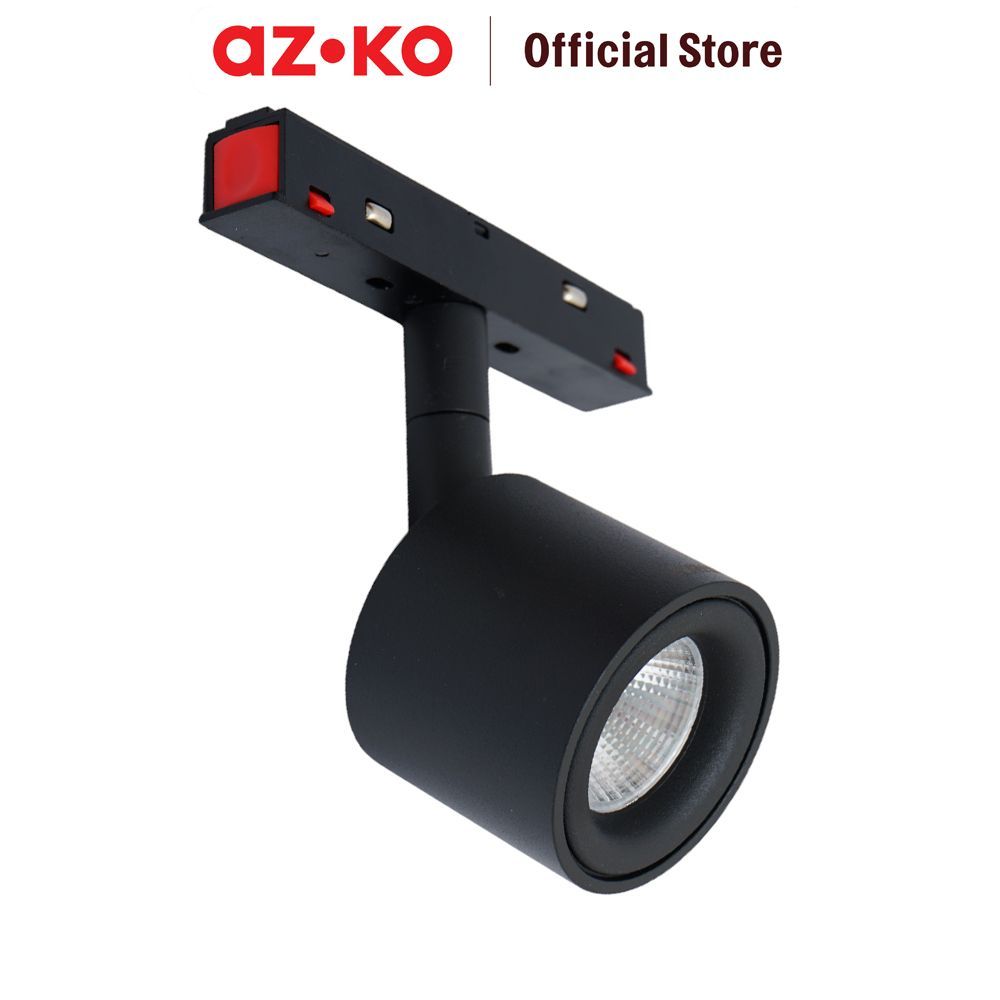 AZKO Krisbow Lampu Sorot LED Magnetic Track Spot Warm White Lampu Rel Track Lighting Spot Lamp Rel R