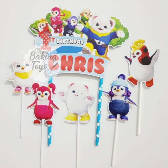 SALE PROMO =[Decoration Party] Topper Cake Birthday Badanamu Cadets